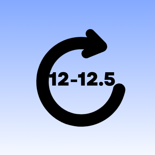 12-12.5