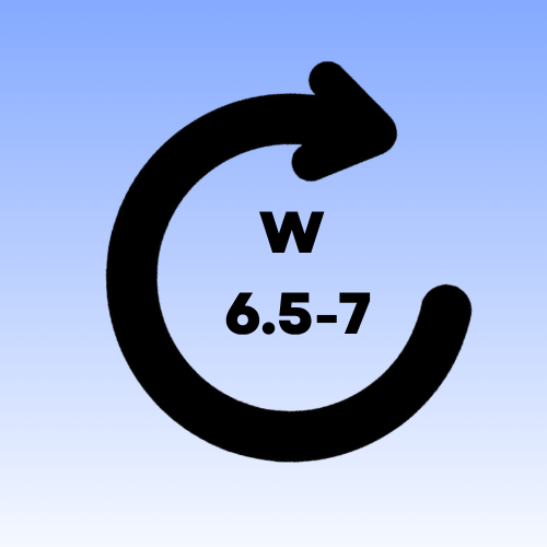 W- 6.5-7