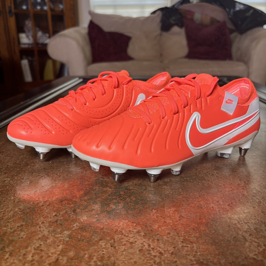 Nike Tiempo Legend 10 Elite FG Soccer Cleats Women's 8 Hot Lava Red Orange New