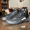 Nike Air Jordan 12 Retro The Master Boys 7Y Black White Casual Lifestyle Sneaker