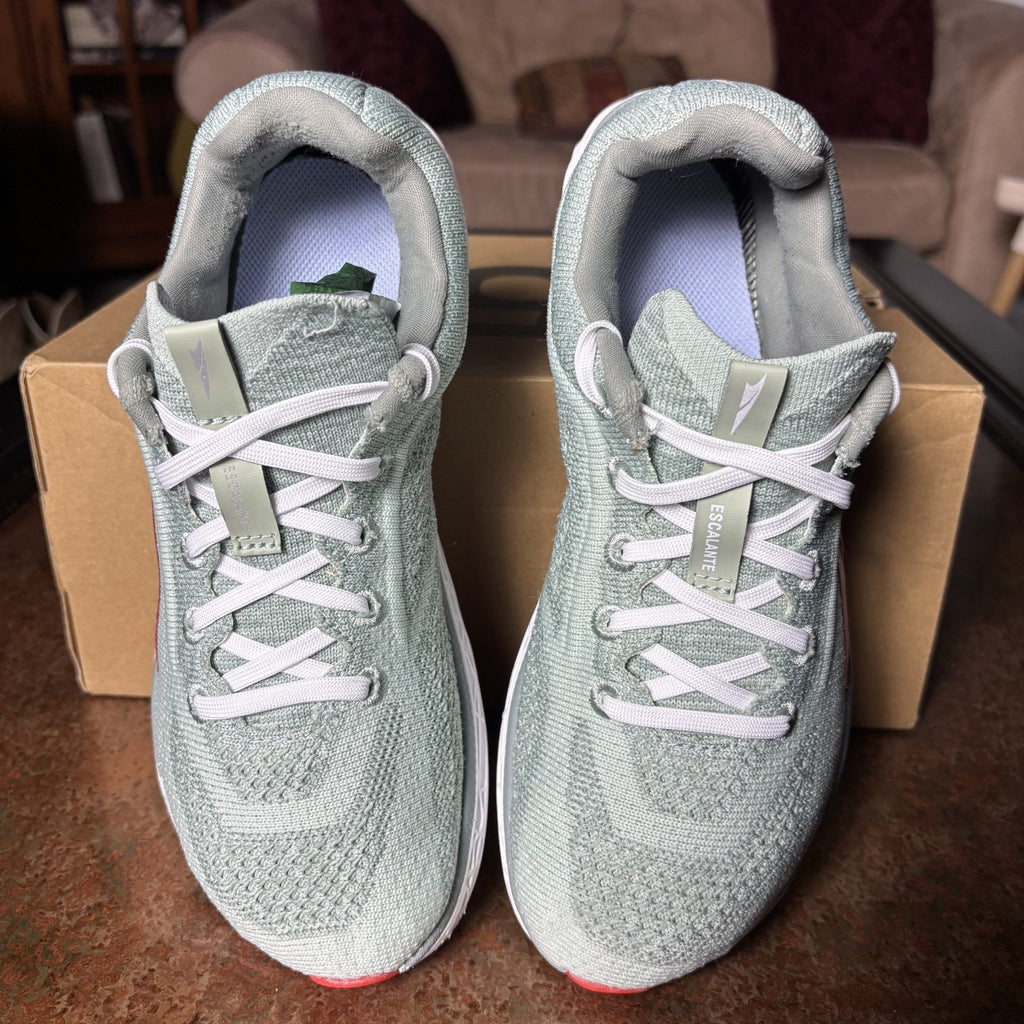 Altra Escalante 2.5 Shoes Women's 7.5 Green Running Athletic Zero Drop Sneakers