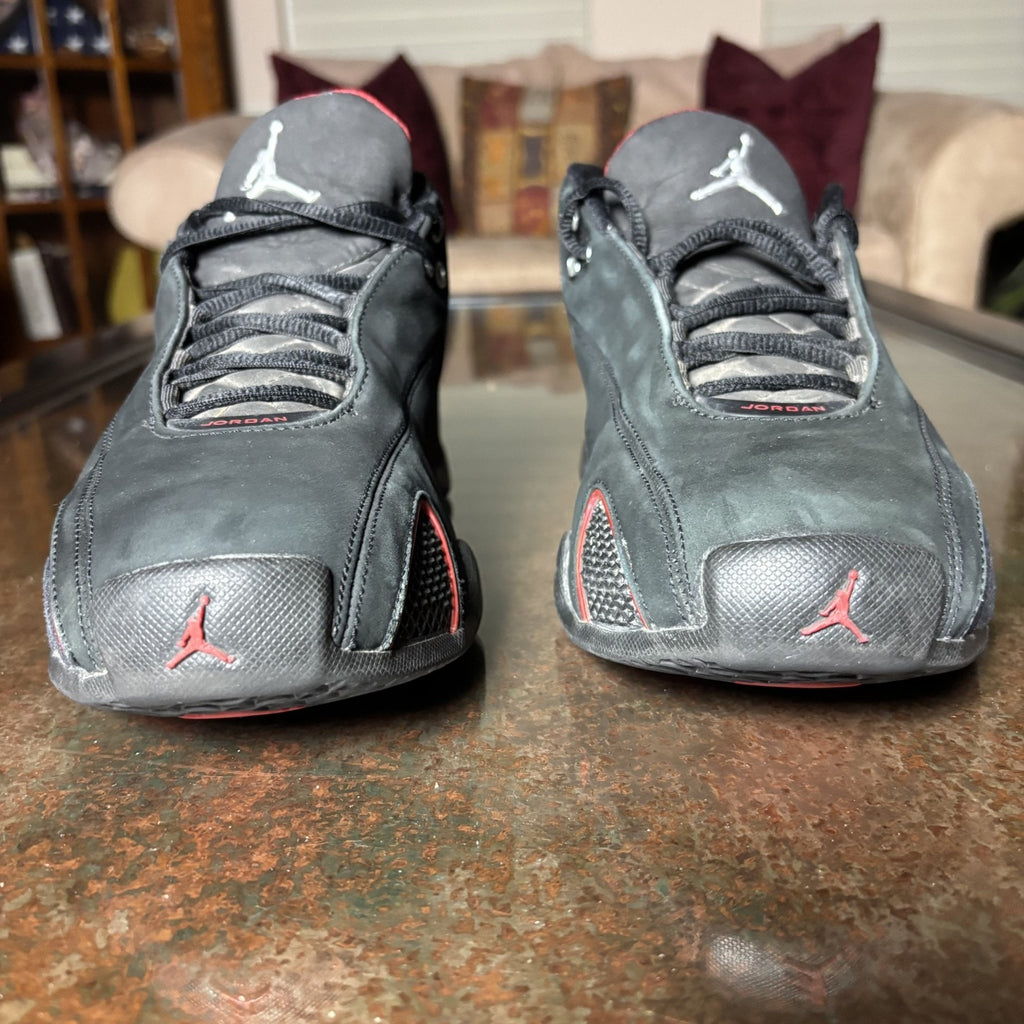 Nike Air Jordan XXI 21 Low Mens Size 8.5 Black Red Bred Suede Sneakers Shoe 2006