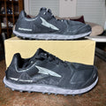 Altra Superior 4 Mens Size 10.5 Black Grey Trail Running Athletic Shoes Sneakers