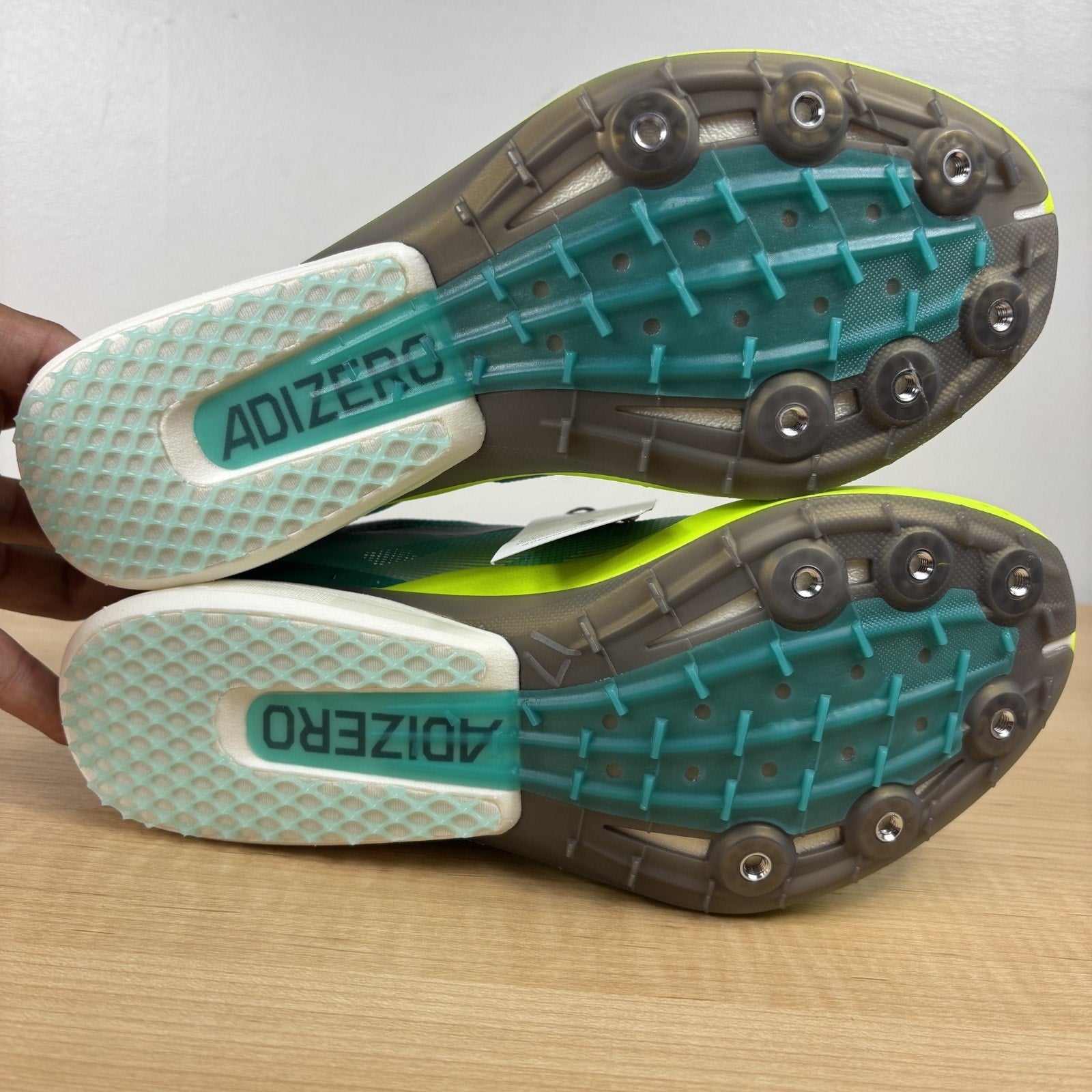 Adidas Adizero Avanti XC Running Spikes Men’s Size 7.5 Teal Cross Country NEW