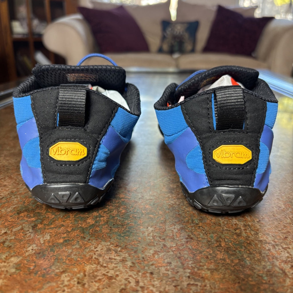 Vibram FiveFingers V-Alpha 19M7102 Shoes Mens Size 8 EU 39 Blue Barefoot Minimal