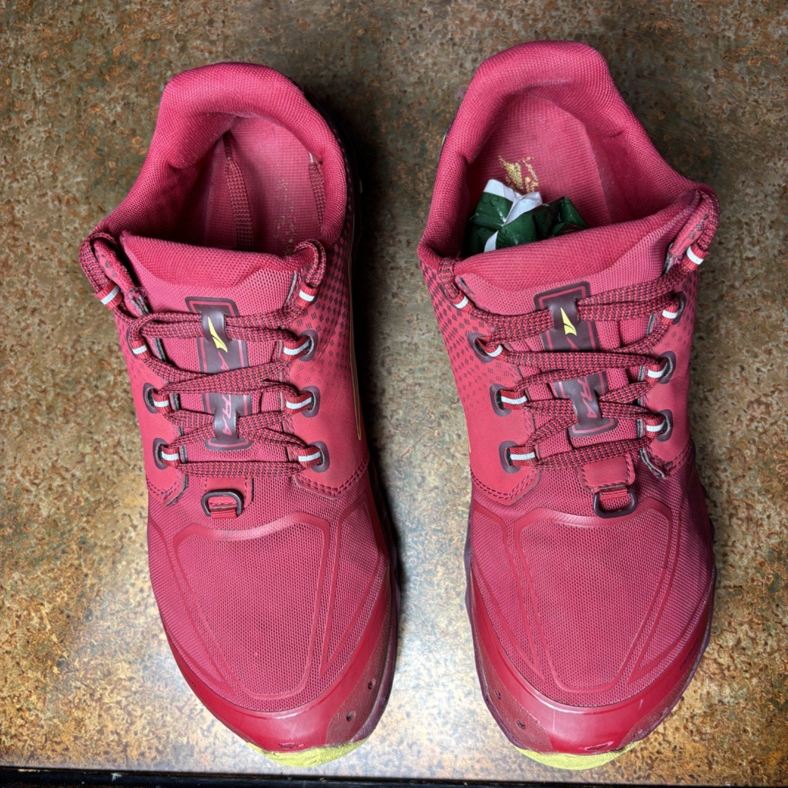 Altra Superior 4.5 Shoes Women's Sz 10 Red Trail Running Hiking Outdoor Sneakers