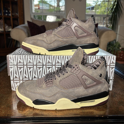 Air Jordan 4 Retro A Ma Maniere Sneakers Womens Sz 9 Violet Ore DV6773-220 Shoes