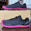 Merrell Vapor Glove 6 Women's 8 Black Minimalist Barefoot Athletic Trail Sneaker