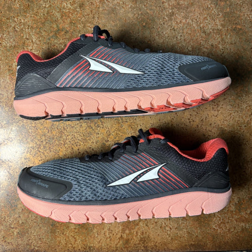 Altra Provision 4 Shoes Womens Size 9.5 Black Red Road Running Athletic Sneakers