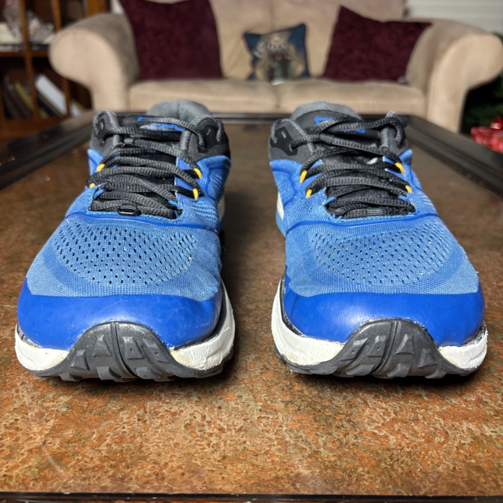 Topo Athletic Ultraventure 2 Shoes Mens 11.5 Blue Trail Hiking Outdoor Sneakers