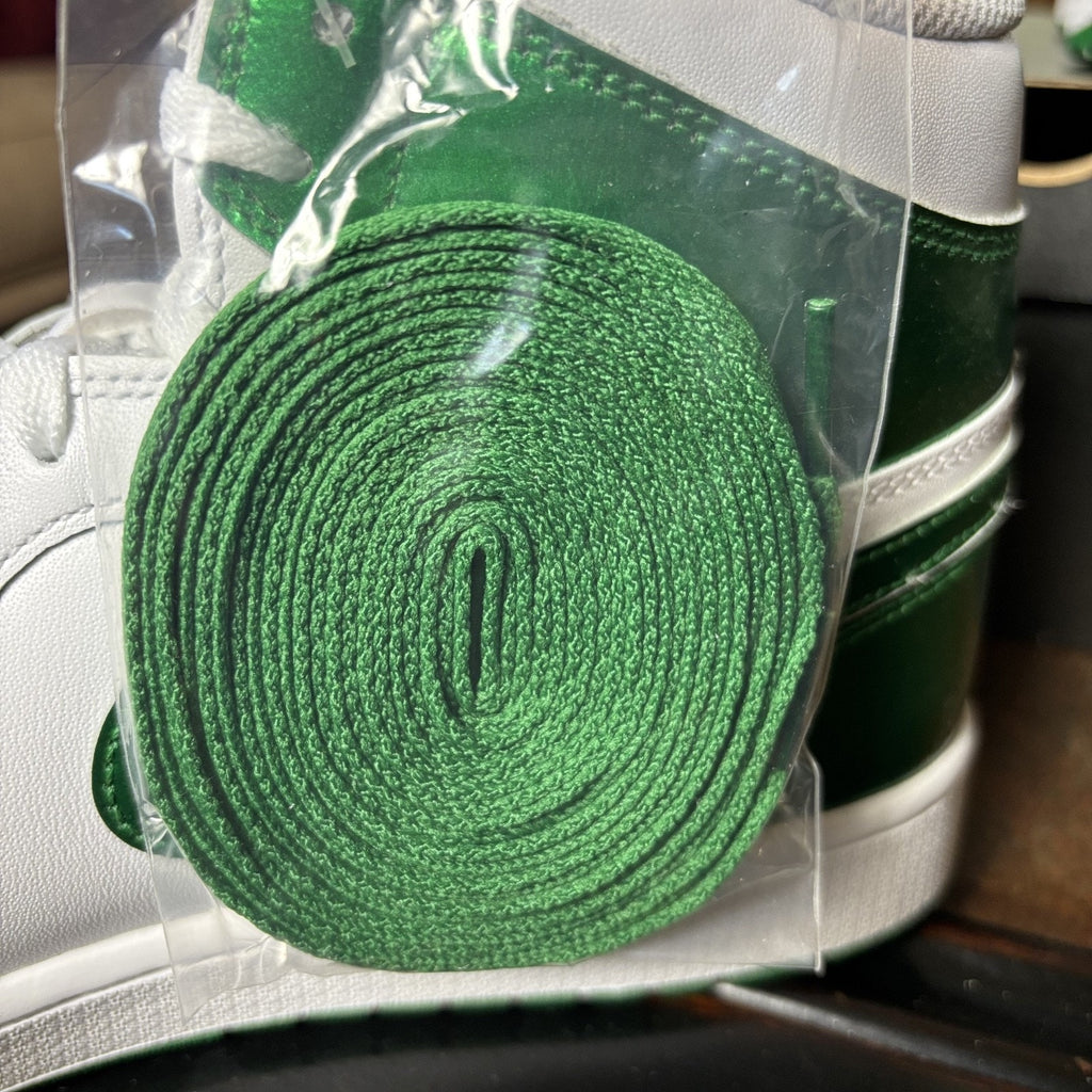 Nike Air Jordan 1 High Golf Shoes White Metallic Green DQ0660-130 Mens Sizes NEW
