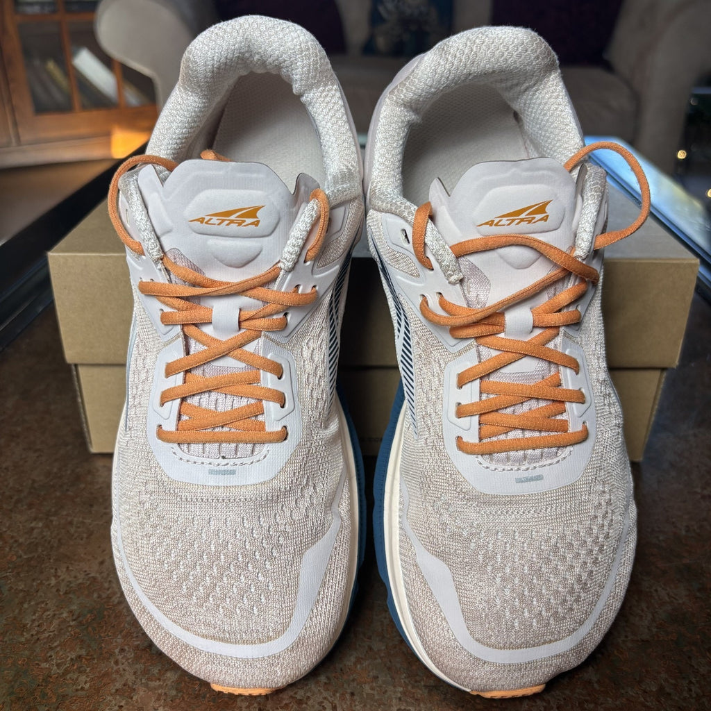 Altra Torin 5 Shoes Women's 10.5 Orange Road Running Zero Drop Athletic Sneakers