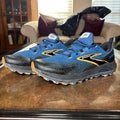 Brooks Cascadia 18 Shoes Mens Size 12.5 Blue Black Trail Running Hiking Sneakers
