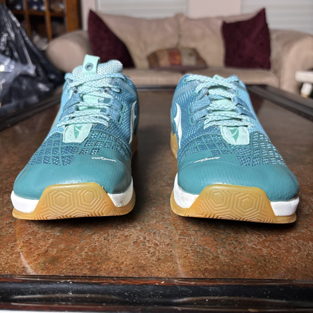 Altra HIIT XT 2 Shoes Women's Size 9.5 Teal Blue Training Weightlifting Sneakers