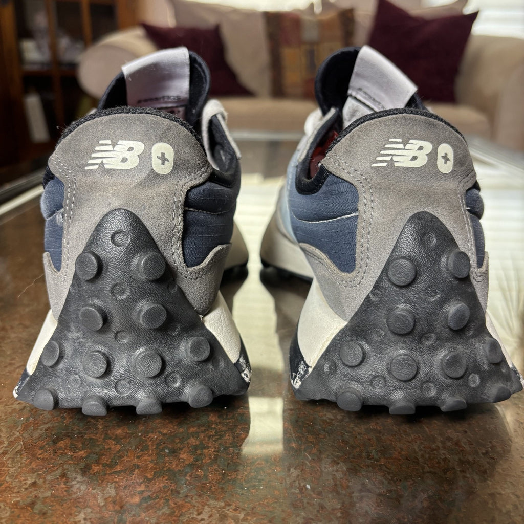 New Balance x FIGS 327 Shoes Men's 8.5 Grey Blue White Lifestyle Casual Sneakers