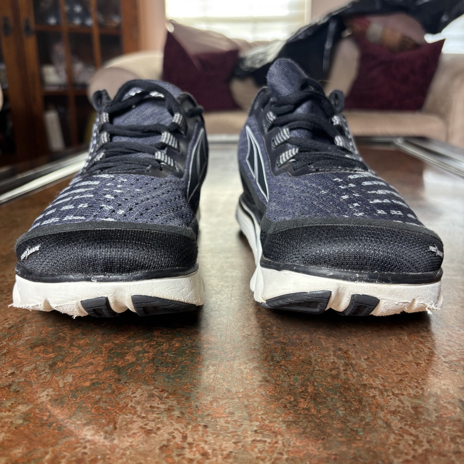 Altra Torin Knit 3.5 Shoes Women's Size 9 Black Grey Athletic Running Zero Drop
