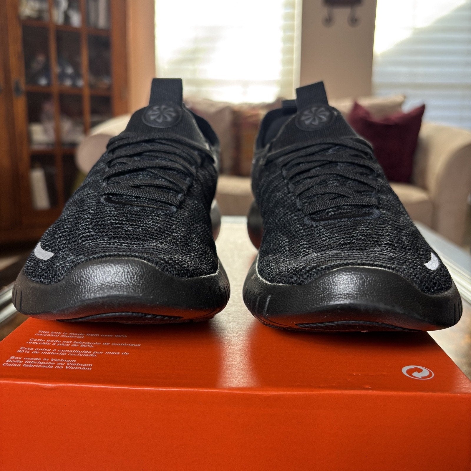 Nike Free RN FK Next Nature Black Athletic Training Shoes Sneaker Mens Sizes NEW