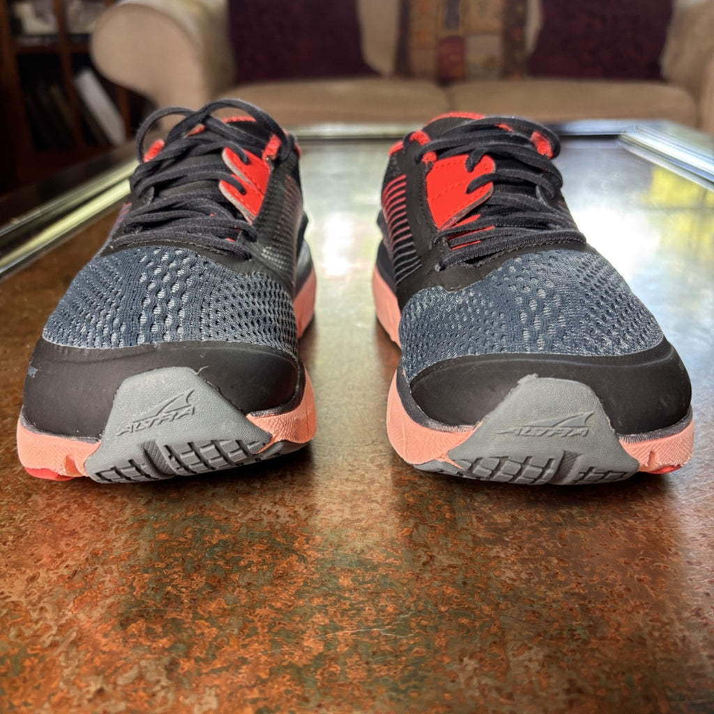 Altra Provision 4 Shoes Womens Size 9.5 Black Red Road Running Athletic Sneakers