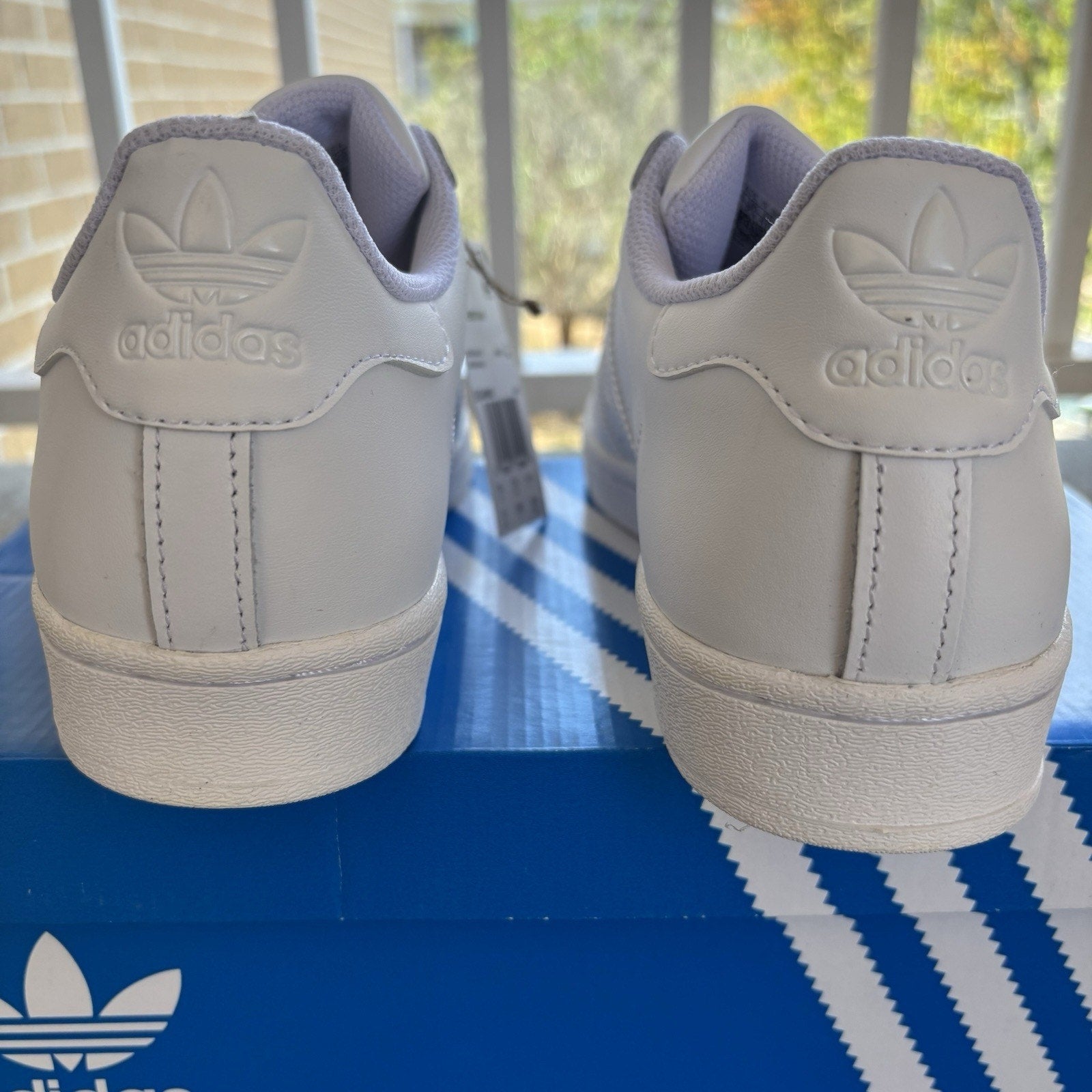 Adidas Originals Superstar Shoes White Leather Casual Sneakers EG4960 Mens Sizes