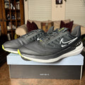 Nike Air Winflo 9 Shield Shoes Mens Size 12 Black Outdoor Road Running Sneakers