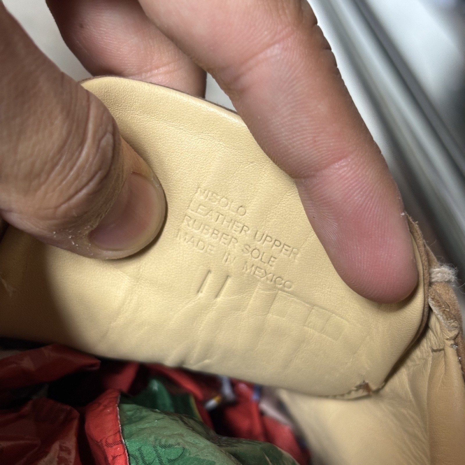Nisolo Diego Shoes Men's 11 Tan White Comfort Casual Lifestyle Vibram Sneakers