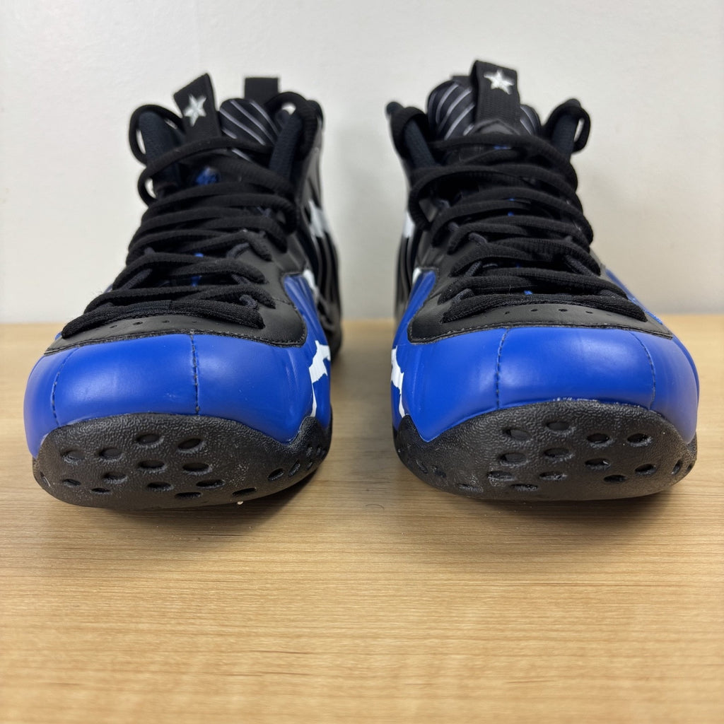 Nike Air Foamposite One Sneakers Mens Size 8 Black Blue 1996 All-Star Game Shoes