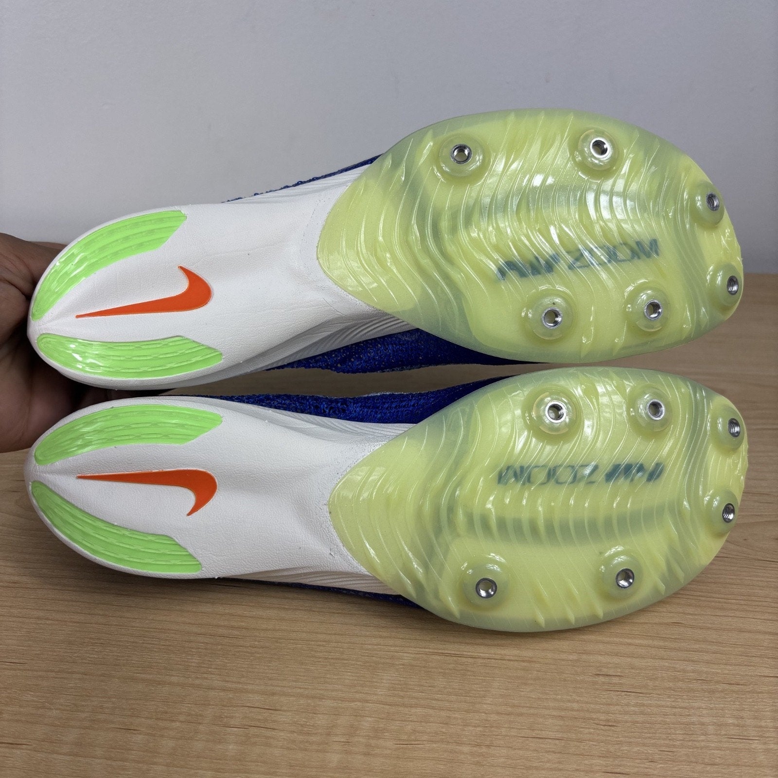 Nike Air Zoom Victory Track & Field Distance Spikes Mens Size 11 Blue Running