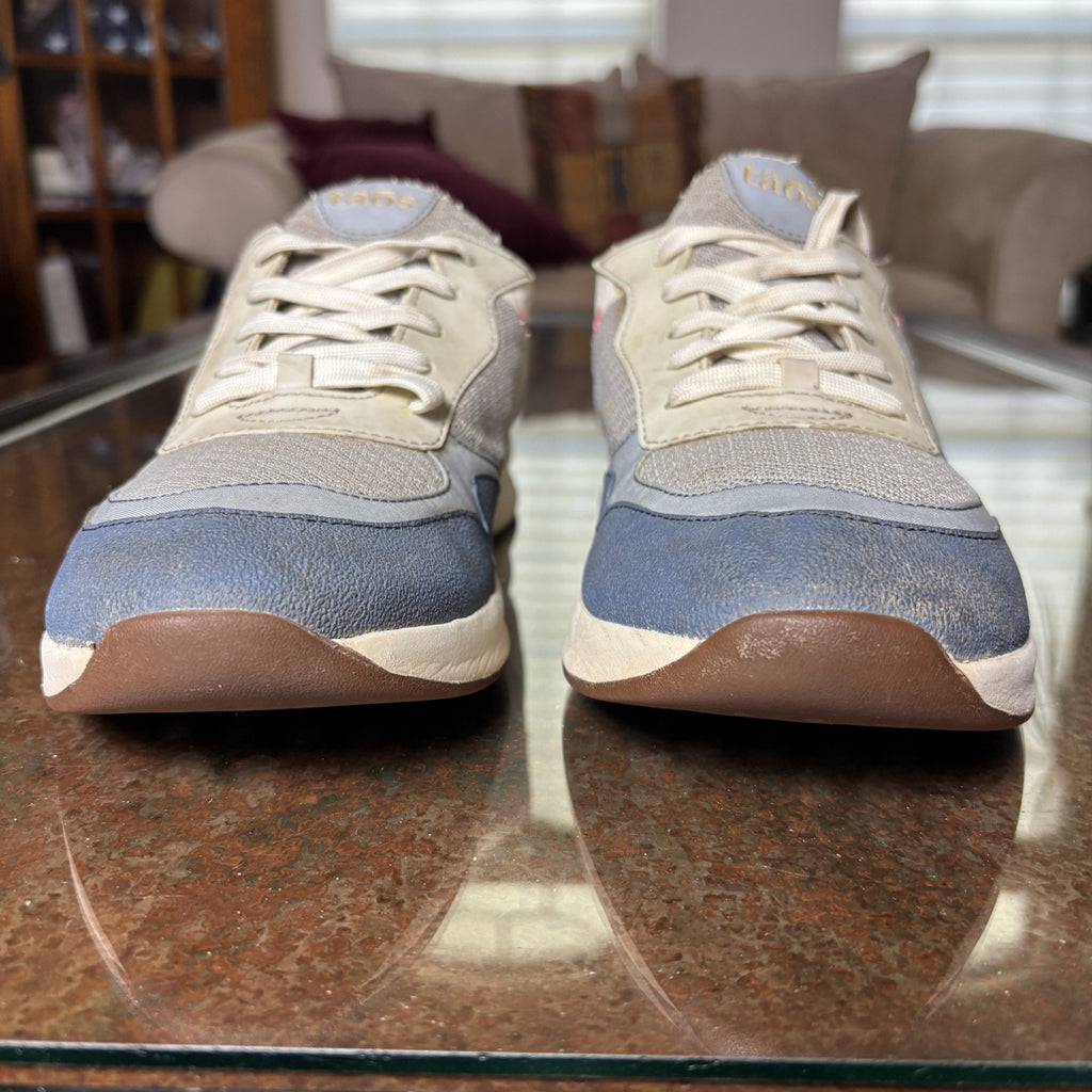 Taos Direction Shoes Women's Size 9 White Blue Lifestyle Casua Mesh Sneakers