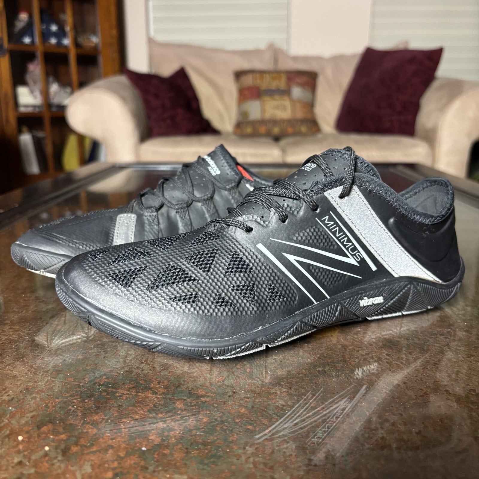 New Balance Minimus UX200 Shoes Women's 8.5 Black Minimalist Barefoot Athletic