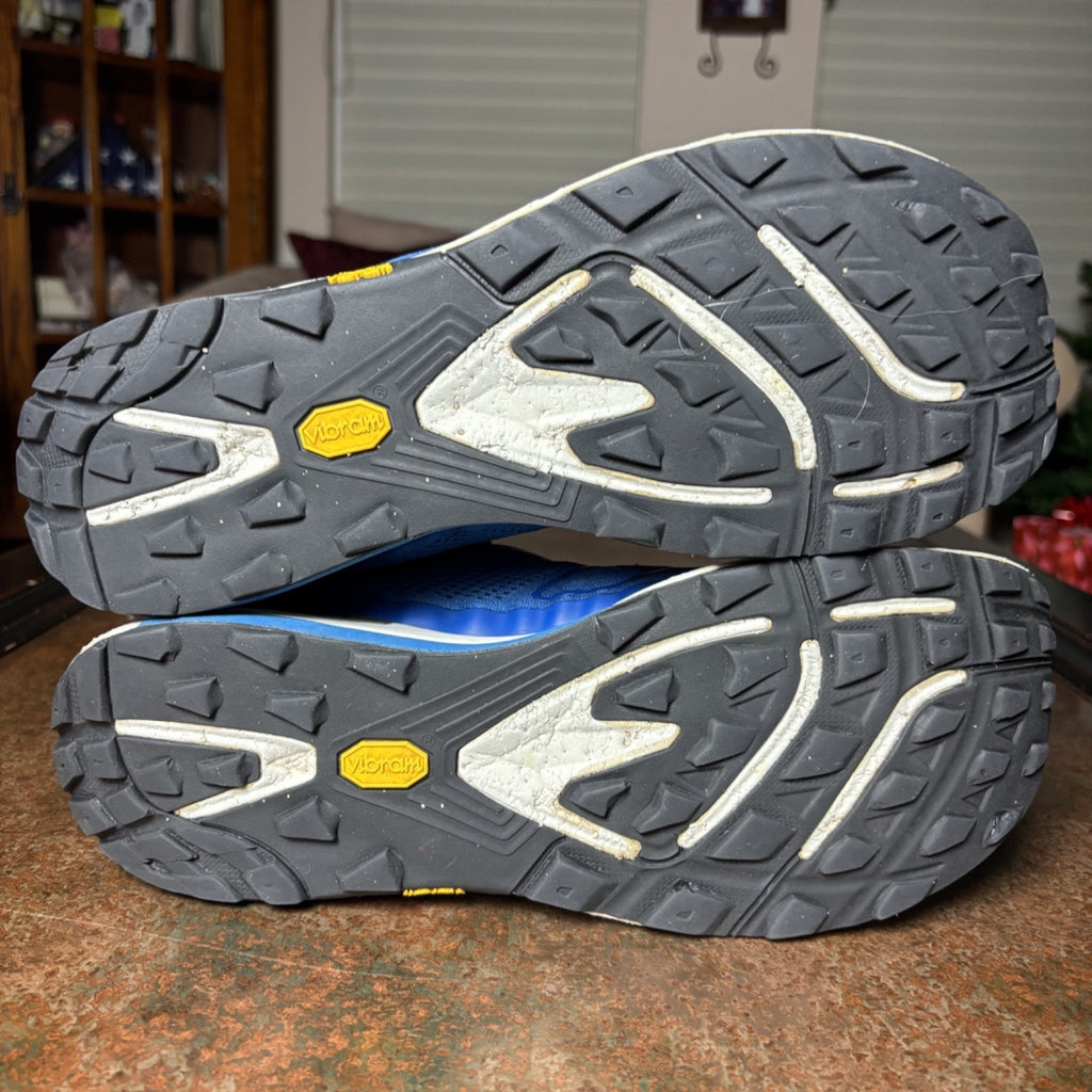 Topo Athletic Ultraventure 2 Shoes Mens 11.5 Blue Trail Hiking Outdoor Sneakers
