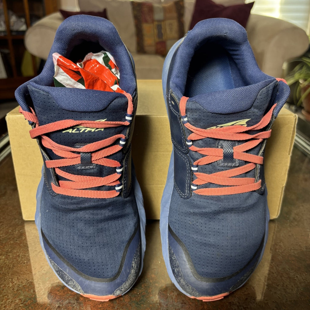 Altra Superior 5 Shoes Women's 8 Blue Trail Running Athletic Zero Drop Sneakers