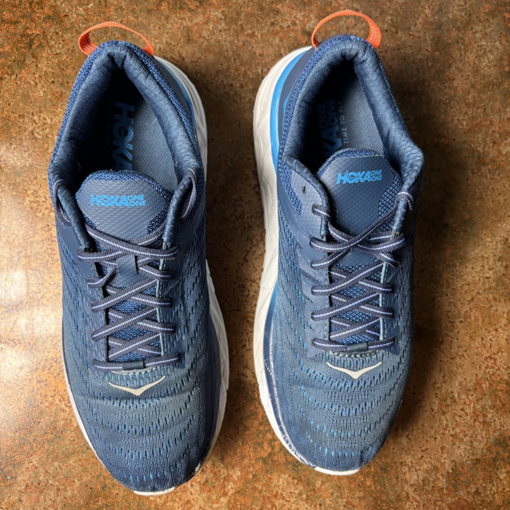 Hoka One One Arahi 4 Shoes Mens Size 10 Blue Athletic Road Running Gym Sneakers