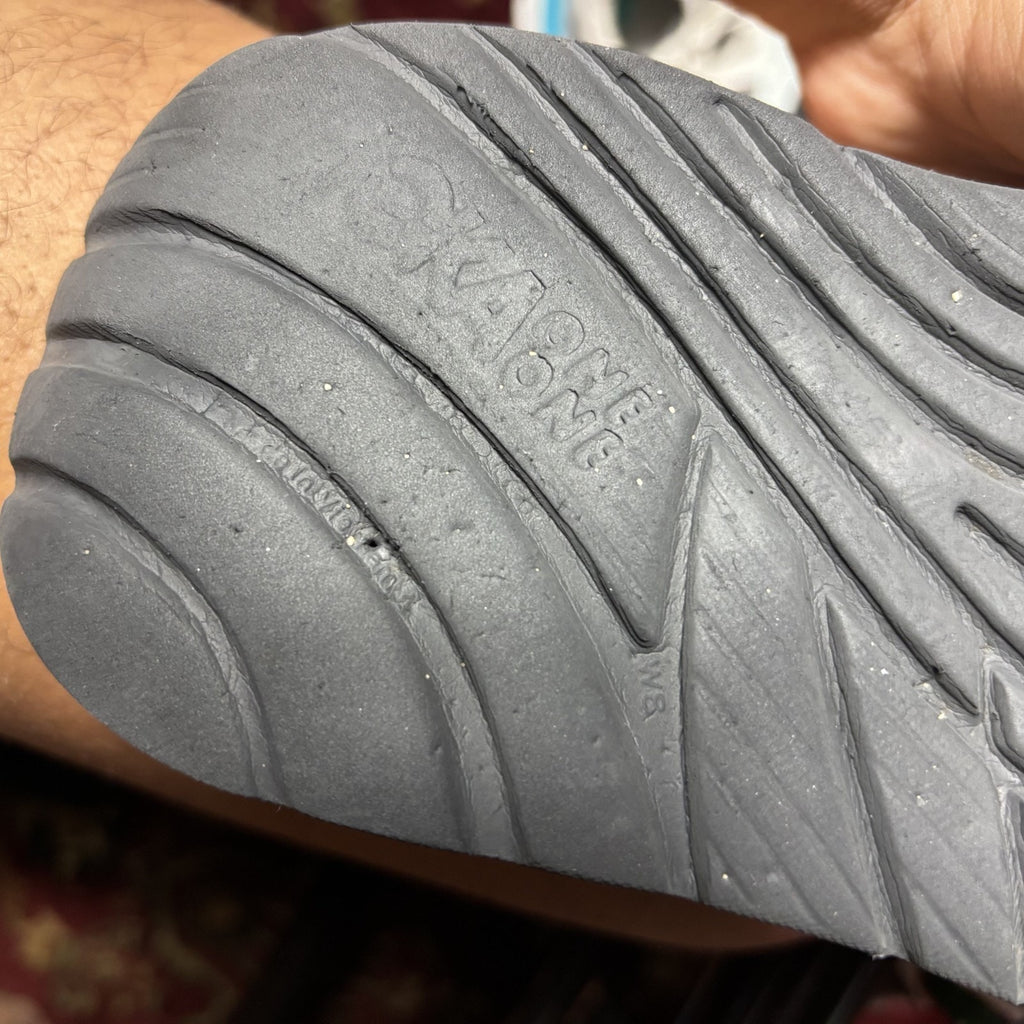 Hoka One One Ora Recovery Slide Women's 8 Black Comfort Athletic Split Toe Thong