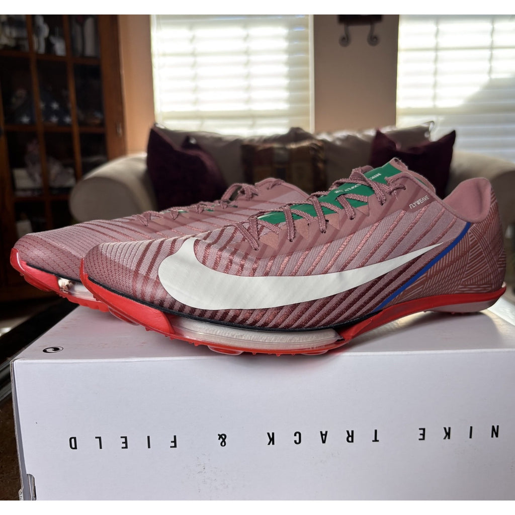 Nike Air Zoom Maxfly 2 Mens Size 14 Armory Pack Red Track Spikes Performance NEW