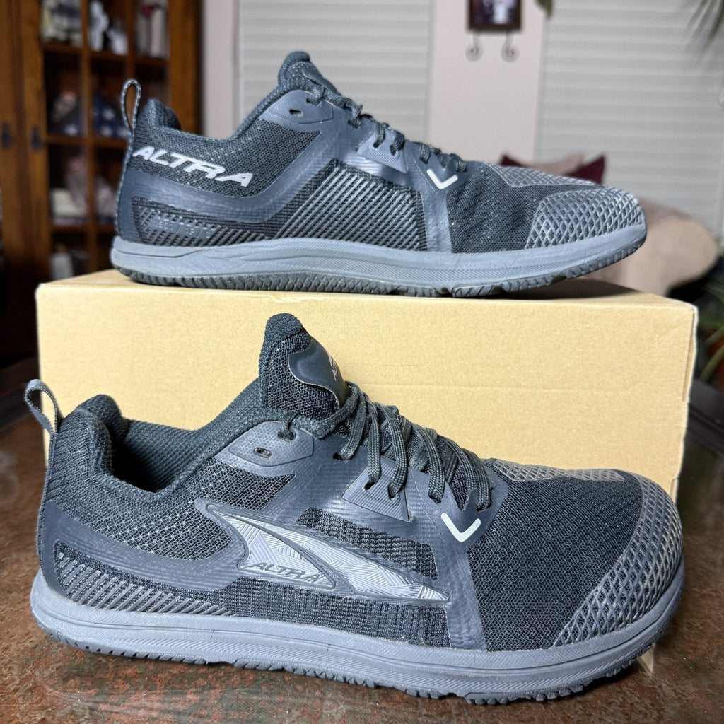 Altra Solstice XT 3 Shoes Men's 9 Black Running Athletic Training Zero Drop Gym