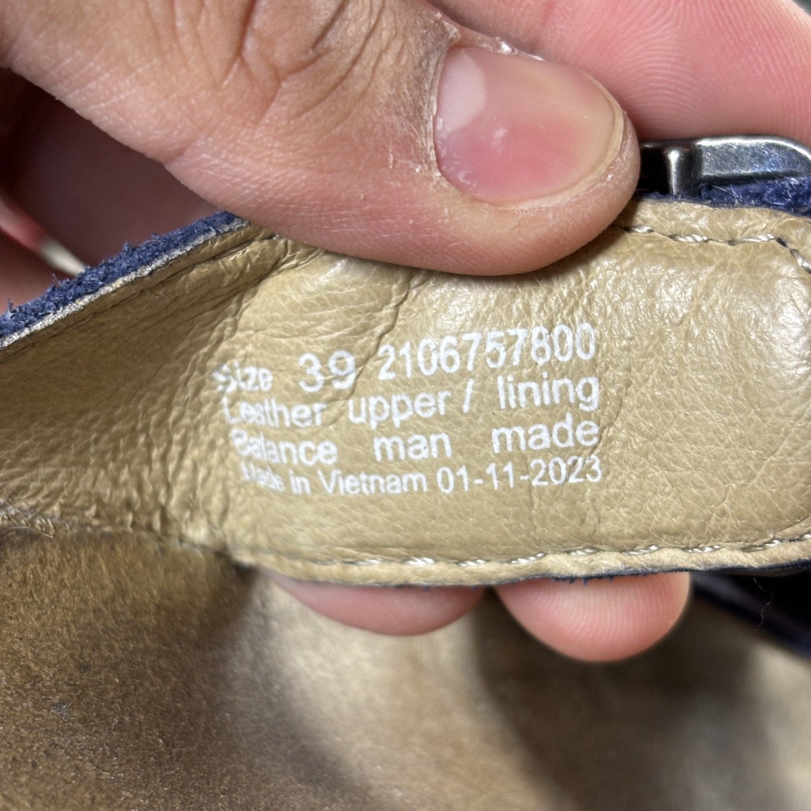 Dansko Dayna Sandals EU 39 Womens 8.5-9 Blue Suede Double Buckle Strappy Slipper