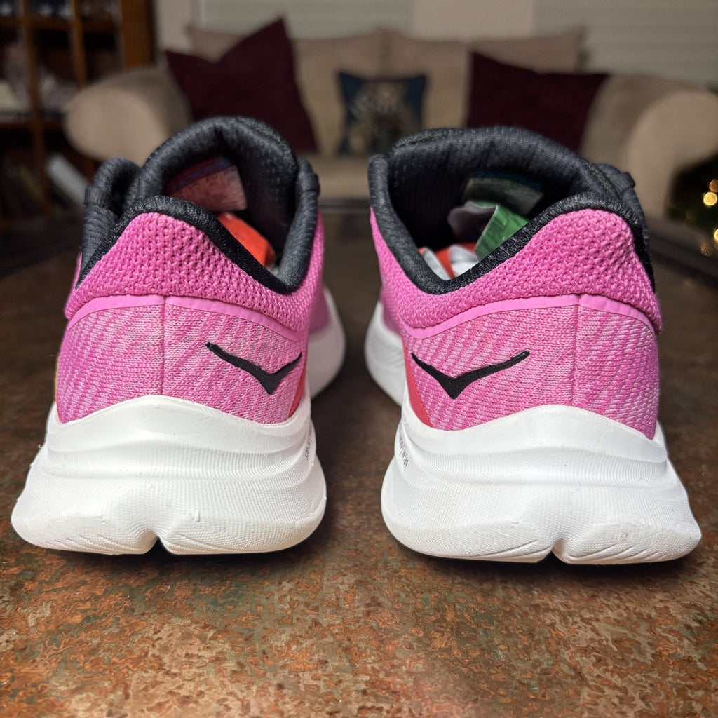 Hoka One One Solimar Shoes Womens Size 8 Pink Road Running Athletic Gym Sneakers