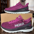 Hoka One One Mach 4 Shoes Womens Size 8 Purple Road Running Athletic Gym Sneaker