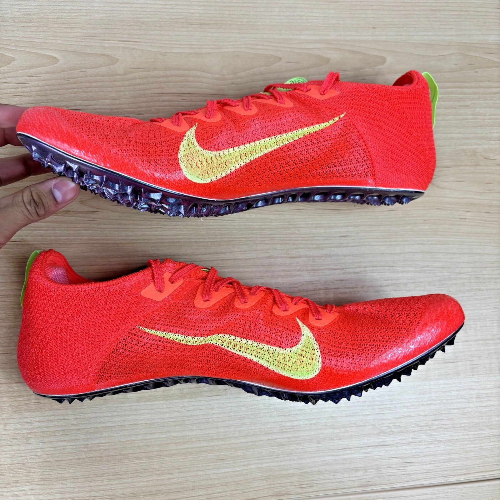 Nike Zoom Superfly Elite 2 Crimson Track Spikes Sprinting Multiple Men's Sizes