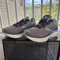 Saucony Triumph 19 Shoes Women's Size 6 Wide Gray Blue Running Athletic Sneakers