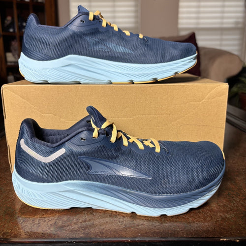 Altra Rivera 3 Shoes Womens Size 8.5 Blue Trail Running Athletic Outdoor Sneaker