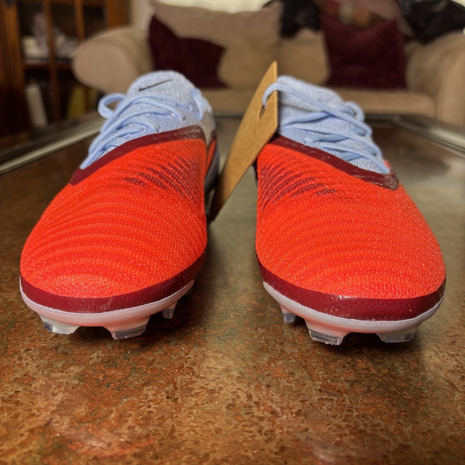 Nike Phantom 6 Elite FG Low Soccer Cleats Women's 7.5 Red Blue Scary Good Pack