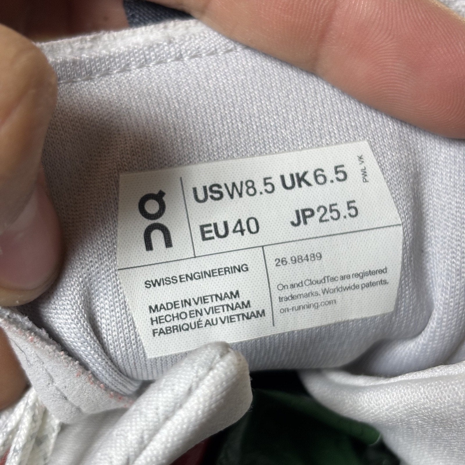 On Cloudnova Shoes Womens Size 8.5 White Lime Road Running Athletic Gym Sneakers