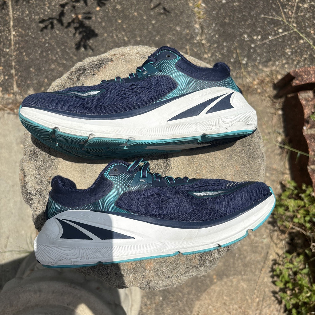 Altra Paradigm 6 Shoes Womens Size 6.5 Blue Navy Teal Running Athletic Zero Drop