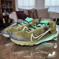 Nike React Terra Kiger 9 Trail Running Shoes Mens Size 11.5 Green Trail Sneaker