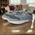 Lems Trailhead Hiking Shoes Mens 8 Grey Black Minimalist Trail Running Athletic