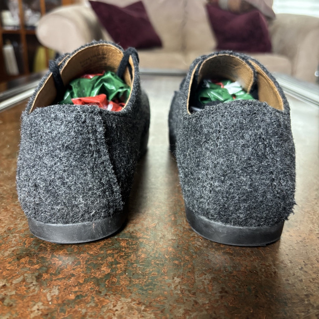 Kalso Earth Faroe Lokah Shoes Women's 9 Black Wool Wellness Man Made Sneakers