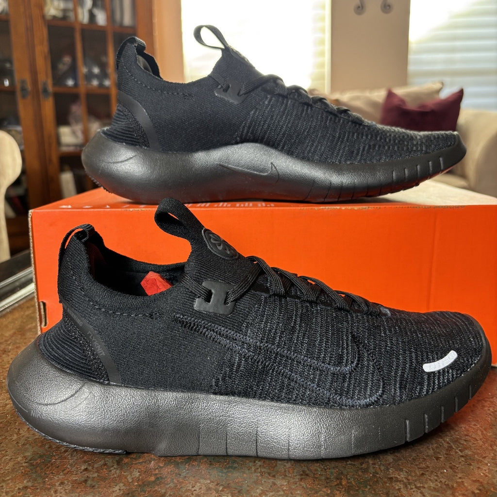 Nike Free RN FK Next Nature Black Athletic Training Shoes Sneaker Mens Sizes NEW