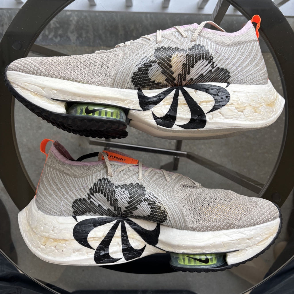 Nike Air Zoom Alphafly Next Nature Shoes Mens Size 13 Grey Competition Running
