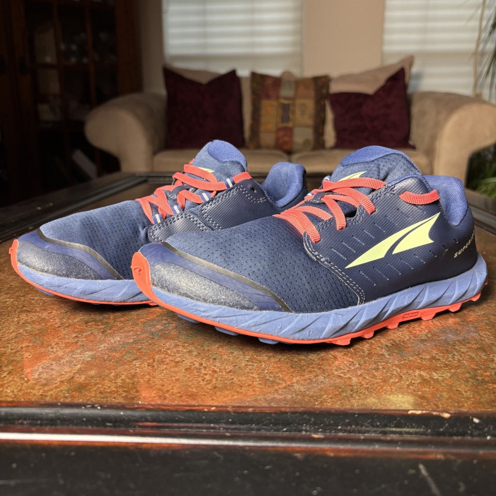 Altra Superior 5 Shoes Womens Size 8 Blue Trail Running Gym Sneakers AL0A5483442